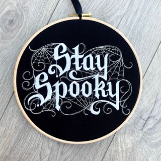 Embroidery hoop art 