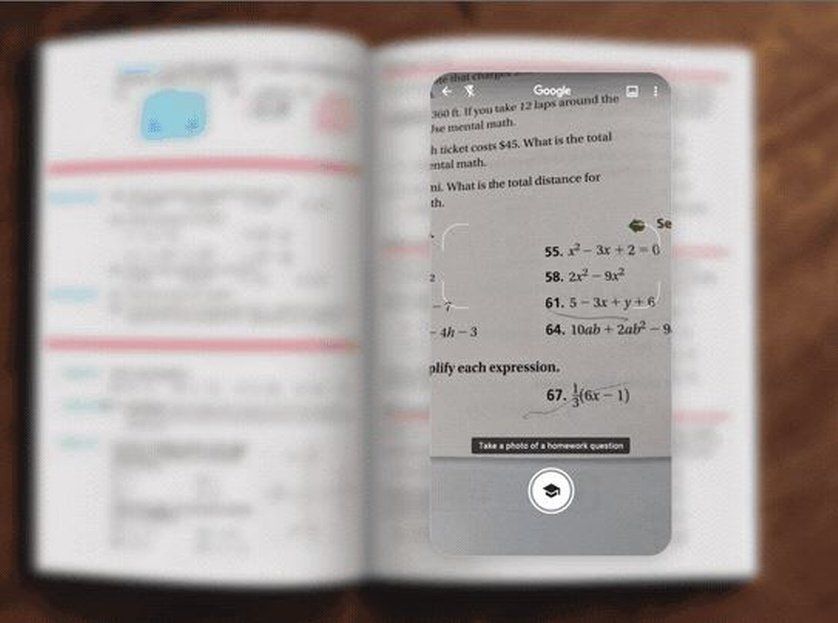 Google Lens is getting a 'homework' filter to help kids solve math problems