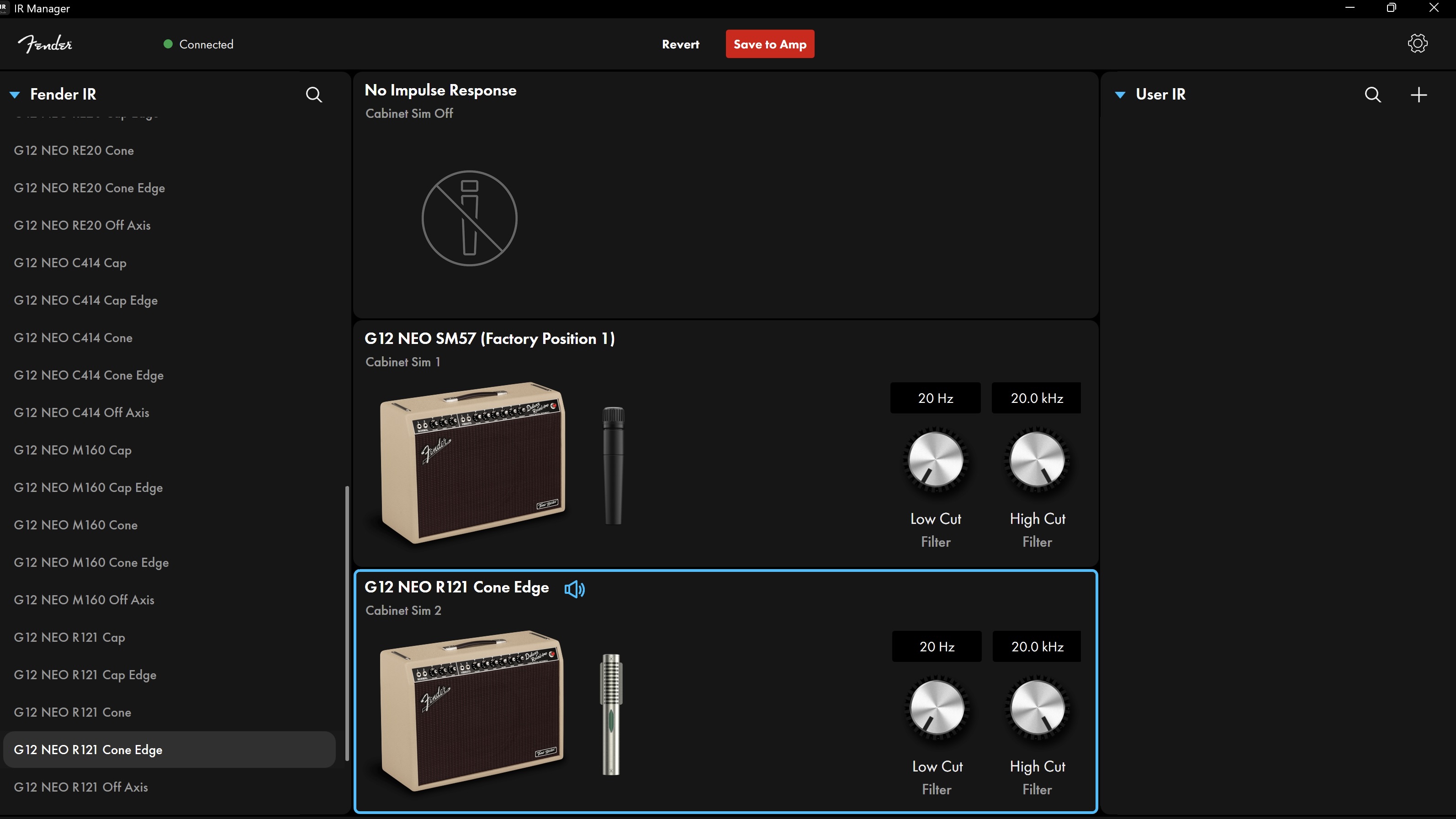 Fender IR Manager