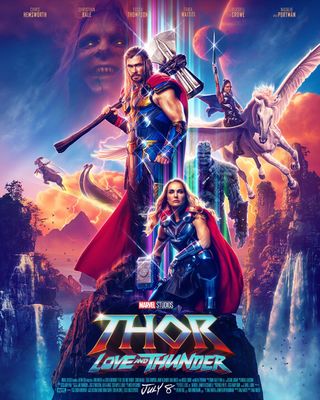 Thor love and thunder full poster
