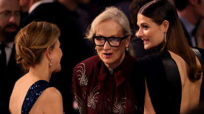 Meryl Streep and Louisa Jacobson attend the 30th Annual Screen Actors Guild Awards at Shrine Auditorium and Expo Hall on February 24, 2024 in Los Angeles, California