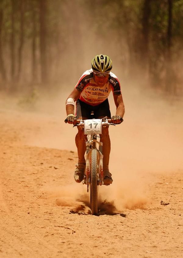 Jure Robic was off the pace today.