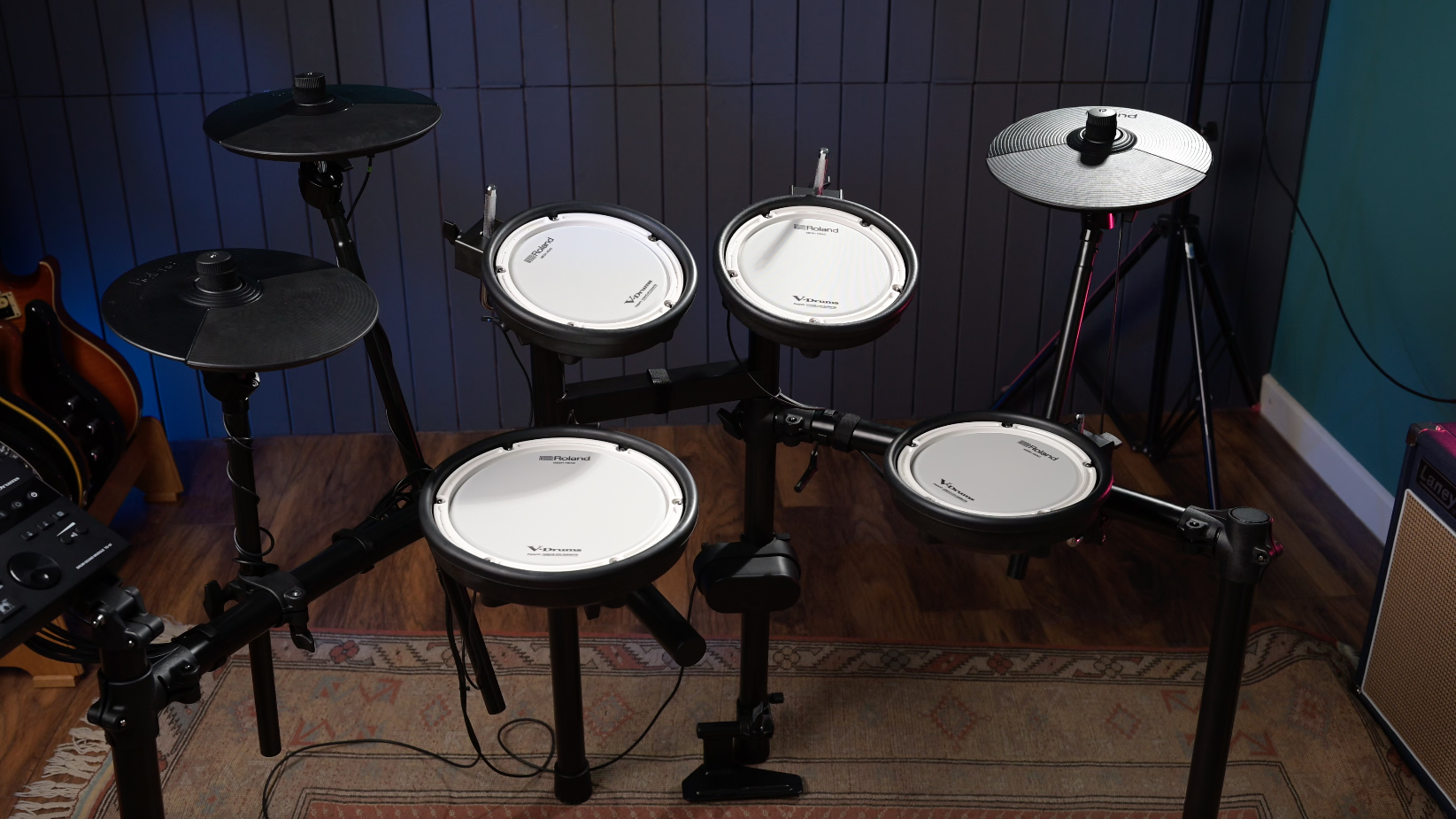 Roland TD-07DMK kit in a studio