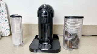 Nespresso Vertuo on kitchen counter