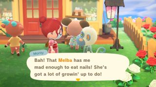 Animal Crossing New Horizons Villagers Fight