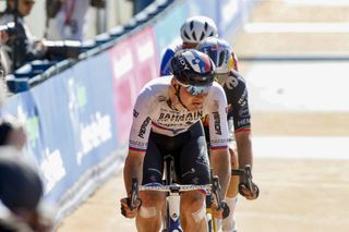 Matej Mohoric (Bahrain Victorious) finished fifth at Paris-Roubaix