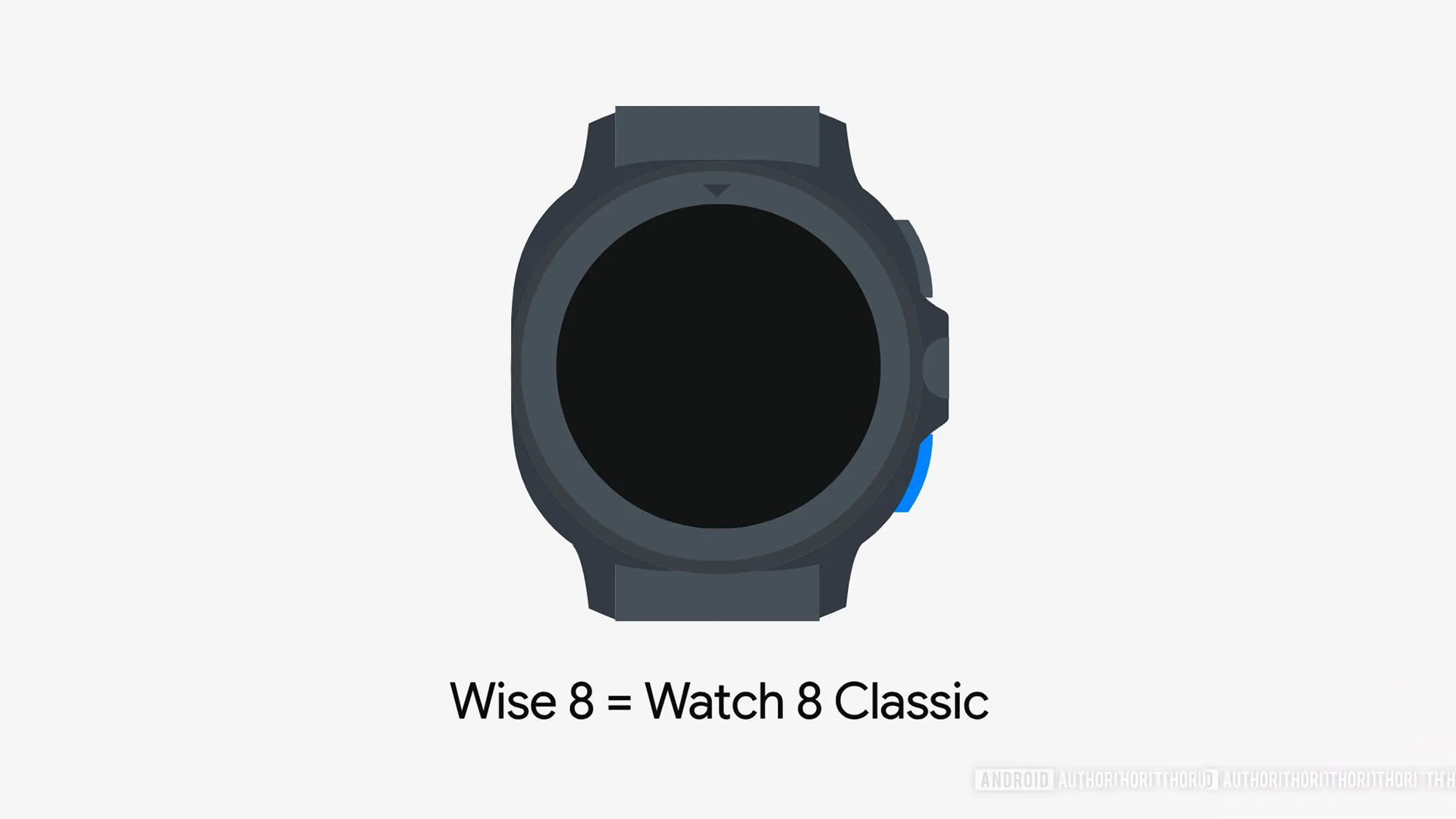 Leaked image of the Samsung Galaxy Watch 8