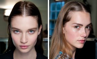 The models at Hunter Original stepped out for spring with a fresh, youthful glow