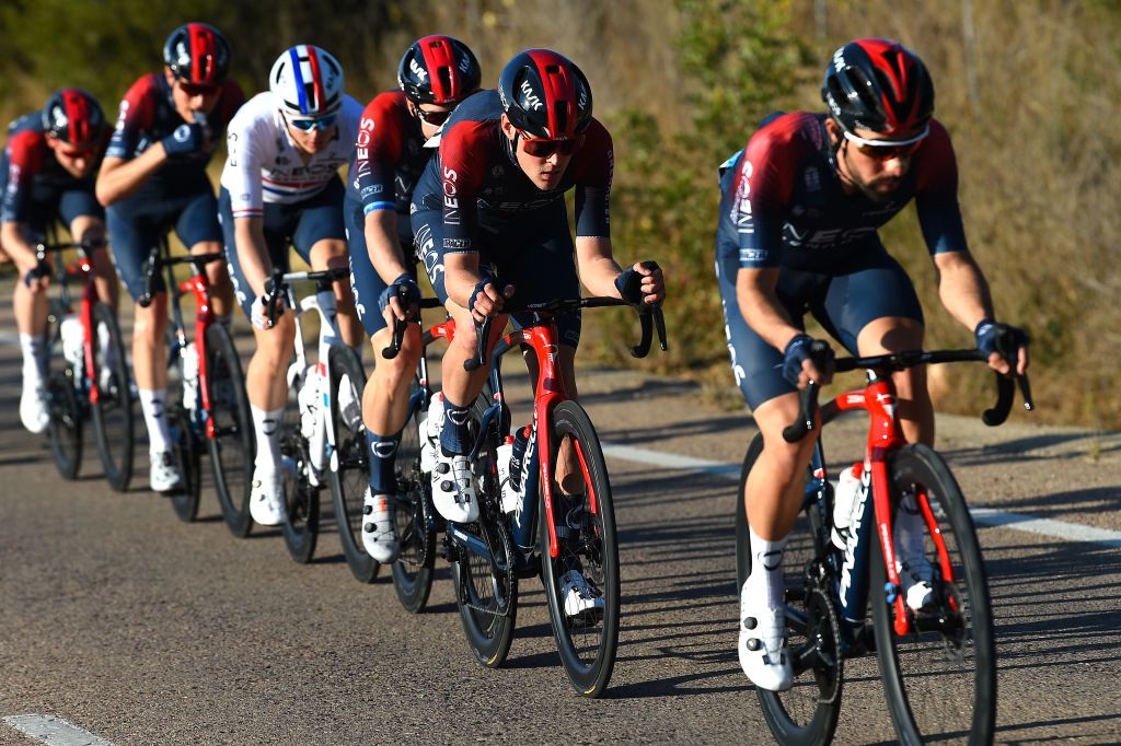 VALENCIA SPAIN FEBRUARY 06 Pavel Sivakov of Russia and Team INEOS Grenadiers competes during the 73rd Volta A La Comunitat Valenciana 2022 Stage 5 a 92km stage from Paterna to Valencia VCV2022 on February 06 2022 in Valencia Spain Photo by Dario BelingheriGetty Images