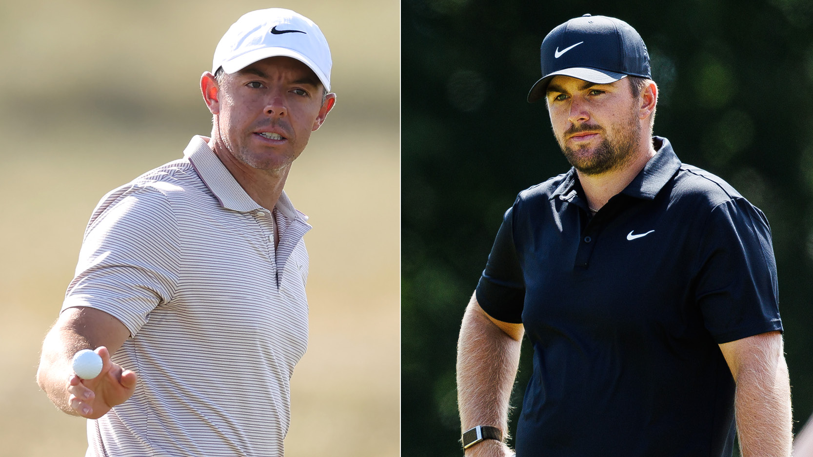 Rory McIlroy and Chris Gotterup wave to the crowd