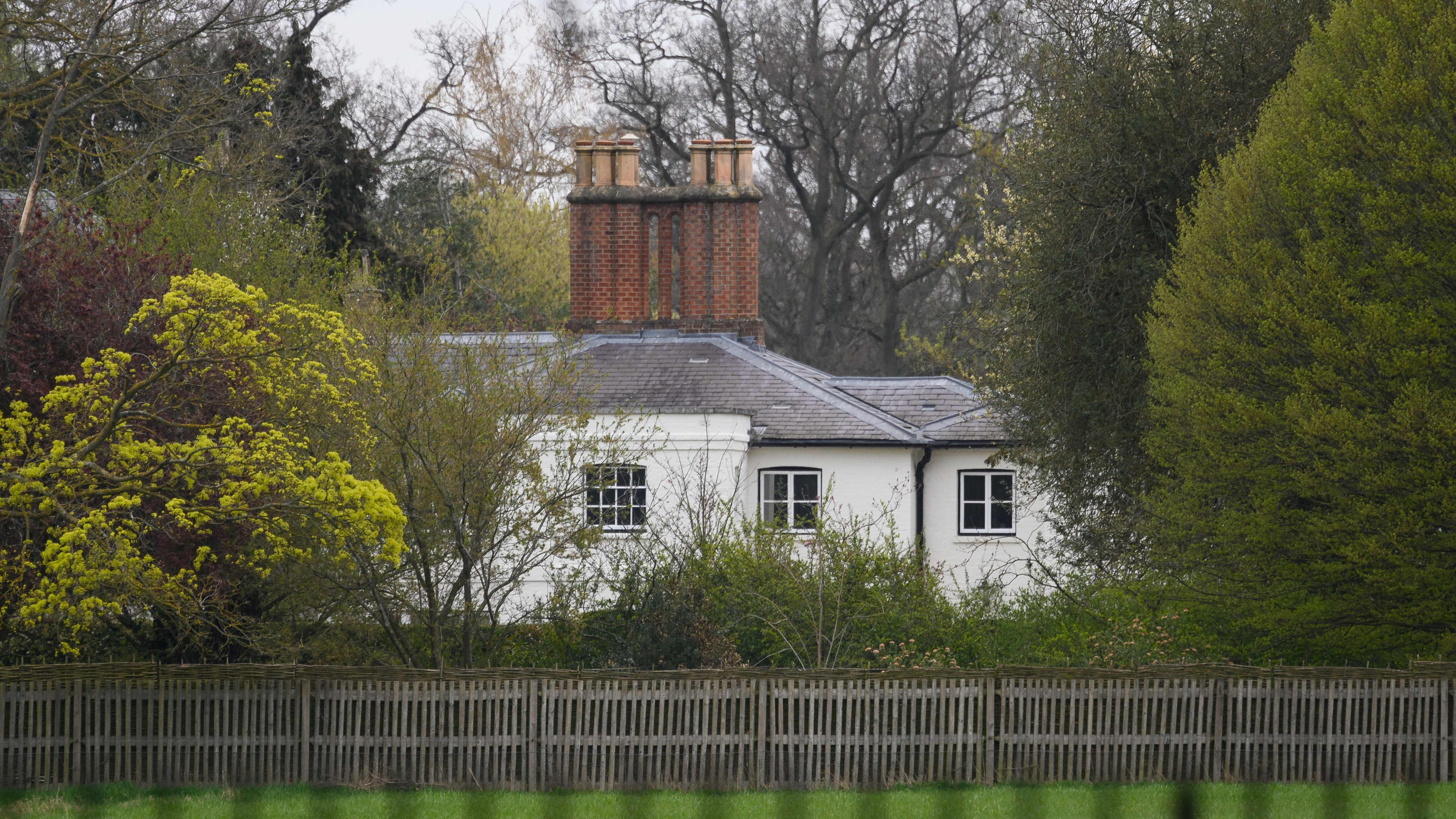 A general view of the exterior of Frogmore Cottage