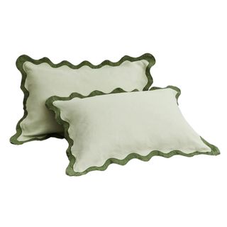 Sage & Olive Scalloped Pillowcases