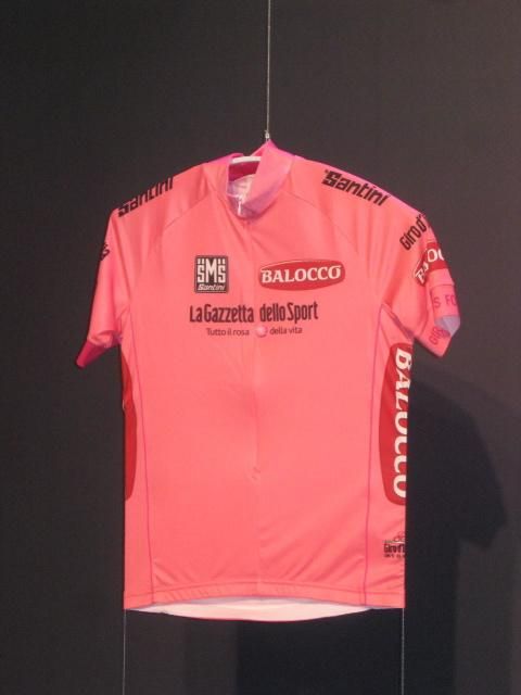 The 2014 Giro d'Italia pink jersey