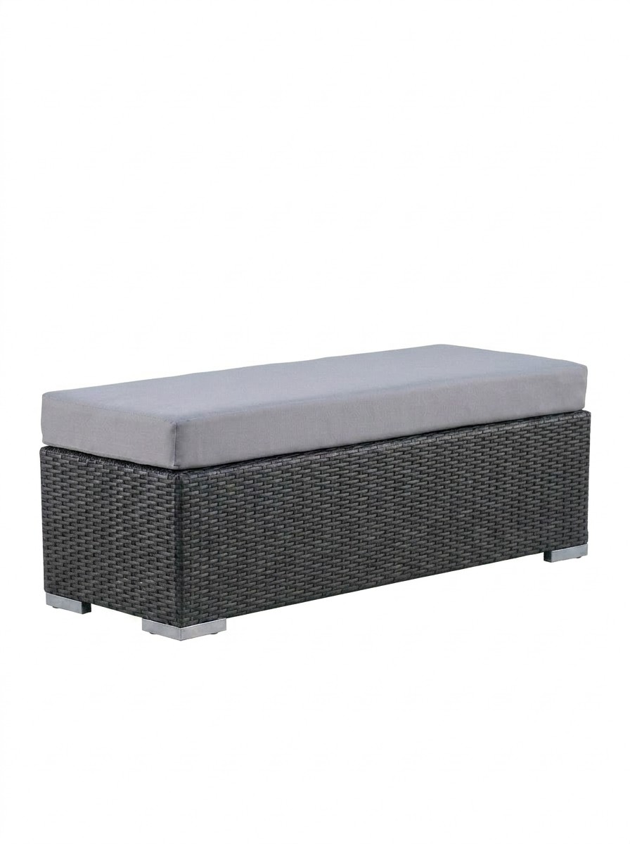 Christopher Knight Home, Santa Rosa Wicker Outdoor Patio Bench