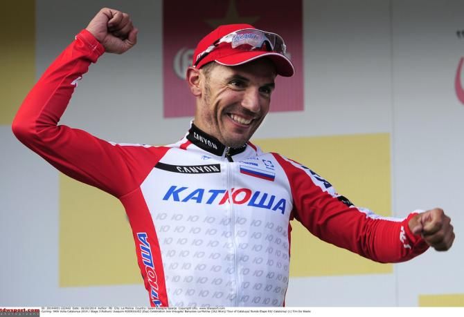 Joaquim Rodriguez (Katusha) delighted by his stage win