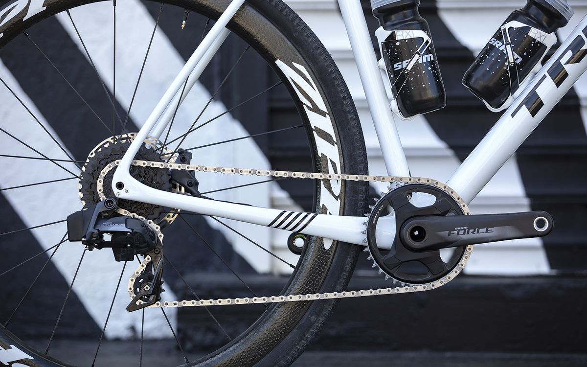 A look at the groupset in a 1X setup