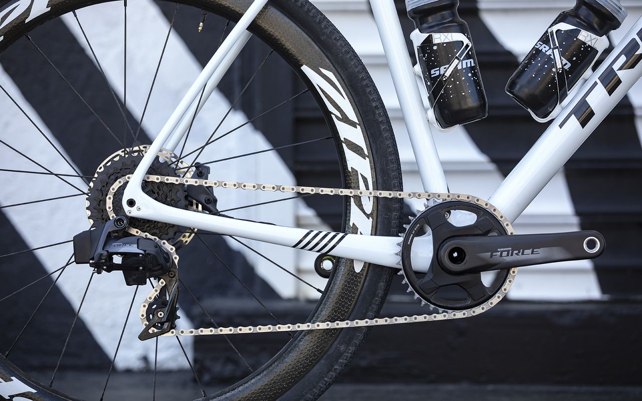 A look at the groupset in a 1X setup