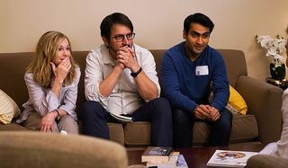 The Big Sick Holly Hunter Ray Romano Kumail Nanjiani in the doctor's office