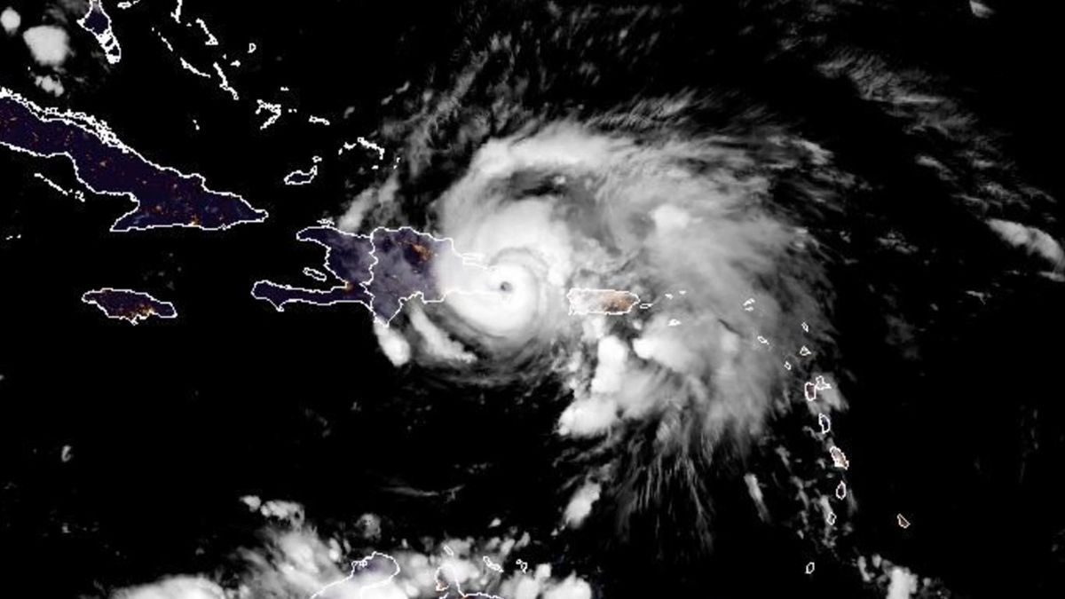 Satellites watch Hurricane Fiona wallop Puerto Rico, Dominican Republic