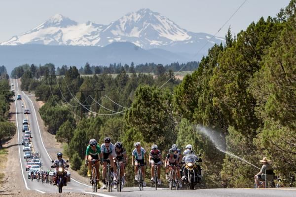 The women's break gets a break from the heat.