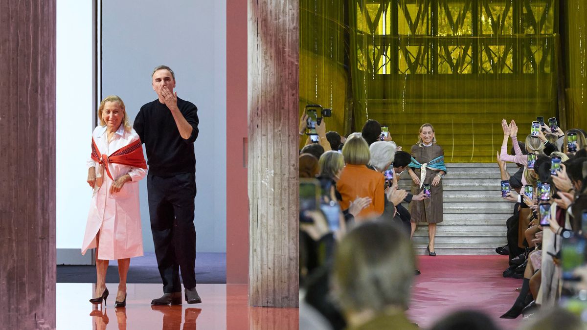 The Miuccia Prada Way to Wear a Scarf in 2025