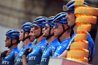 Giro d'Italia 2020 - 103th Edition - 4th stage Catania - Villafranca Tirrena 140Â km - 06/10/2020 - NTT Pro Cycling - photo Dario Belingheri/BettiniPhotoÂ©2020