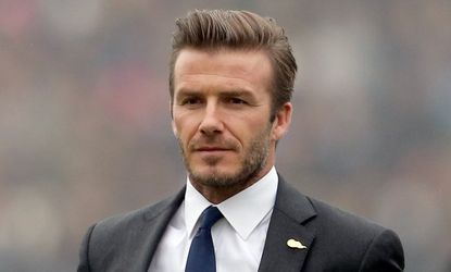 Beckham will cease bending it when his season ends later this month. 