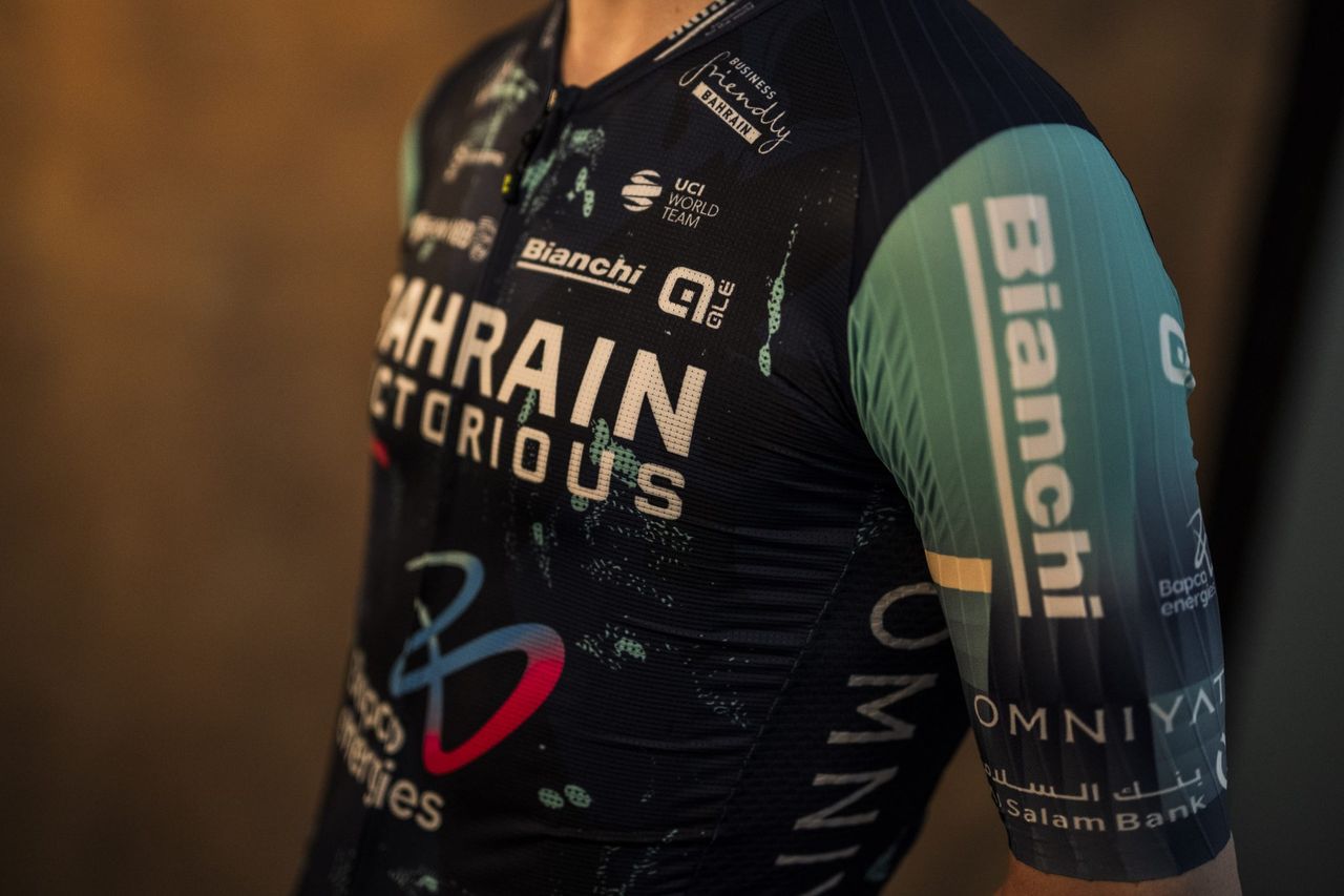 Bahrain Victorious kit for 2026