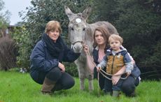 Commoner-Genette-Byrford-with-daughter-Yasmin-Cook-and-grandson-Sam-Cook-and-Doll-the-donkey-whose-foal-Jo-Jo-was-killed.jpg