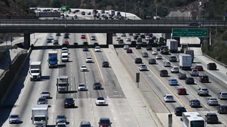 Interstate 405 in Los Angeles.