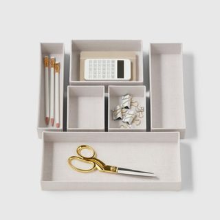 Marie Kondo Calm Small Hikidashi Drawer Organizers in light colors