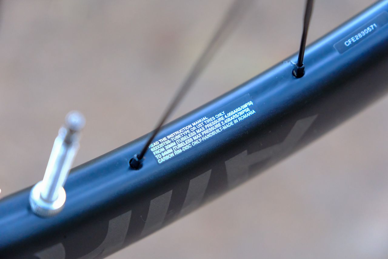Mavic AllRoad SL Carbon wheelset