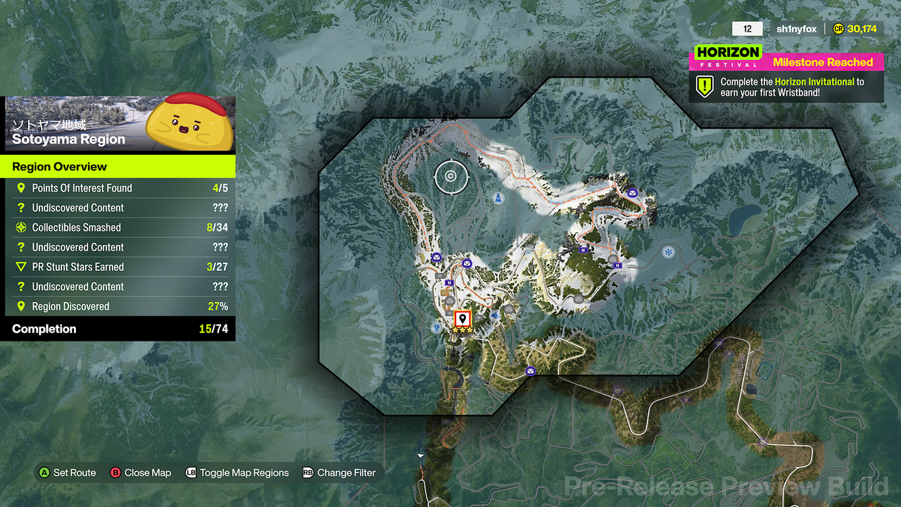 Examining each region on the Forza Horizon 6 map.