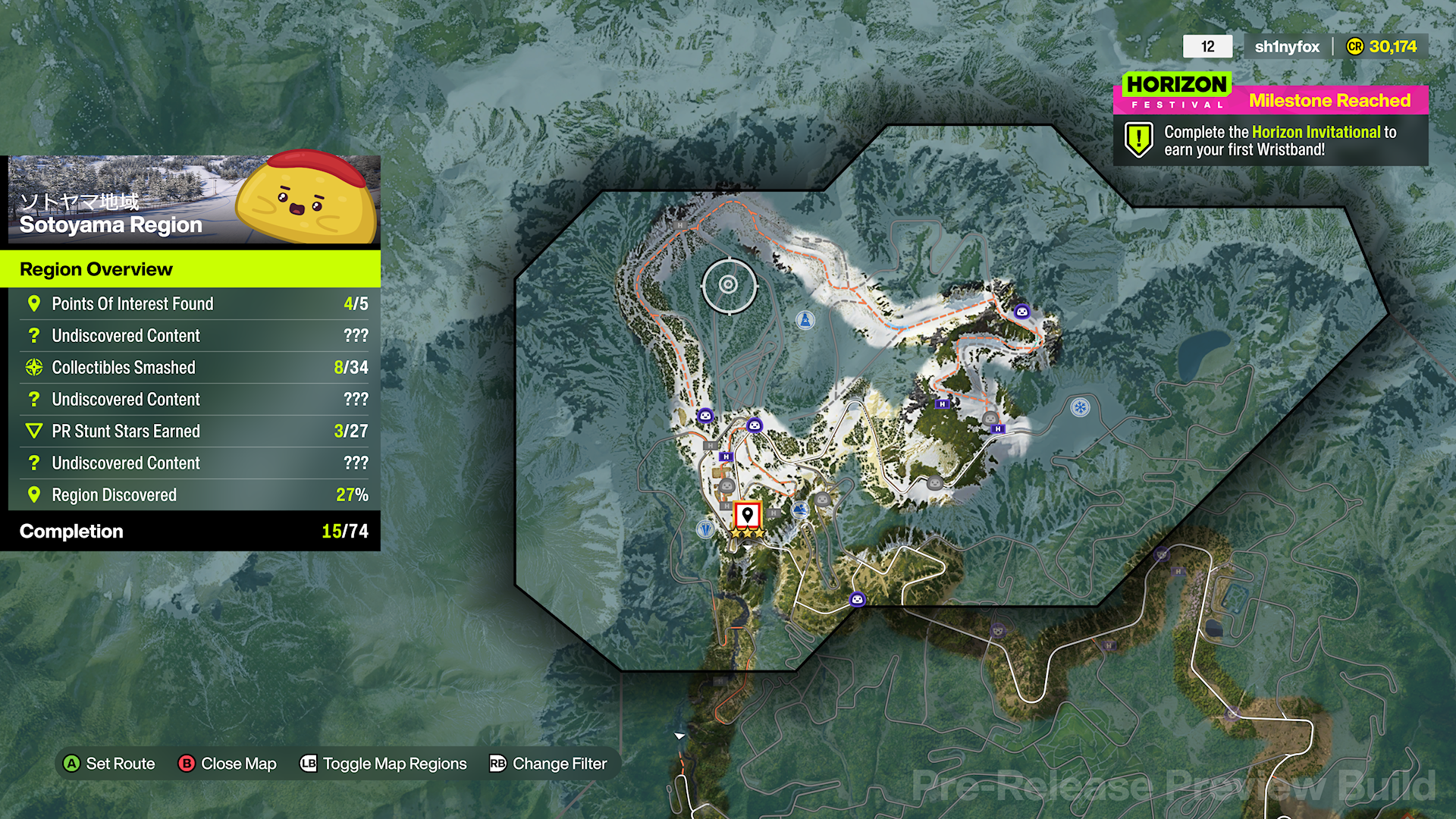 Examining each region on the Forza Horizon 6 map. 