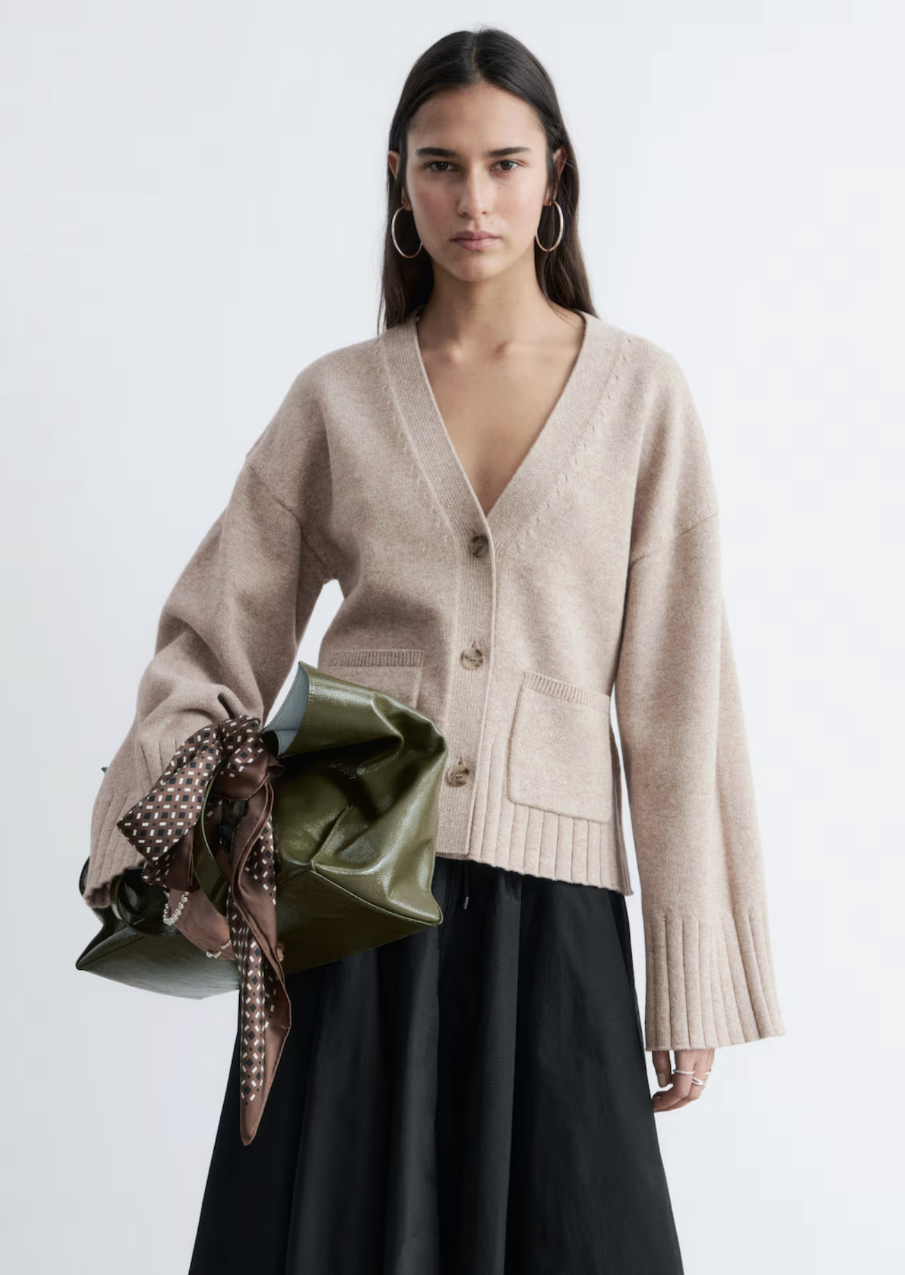 &amp; Other Stories, Tapered Knit Cardigan