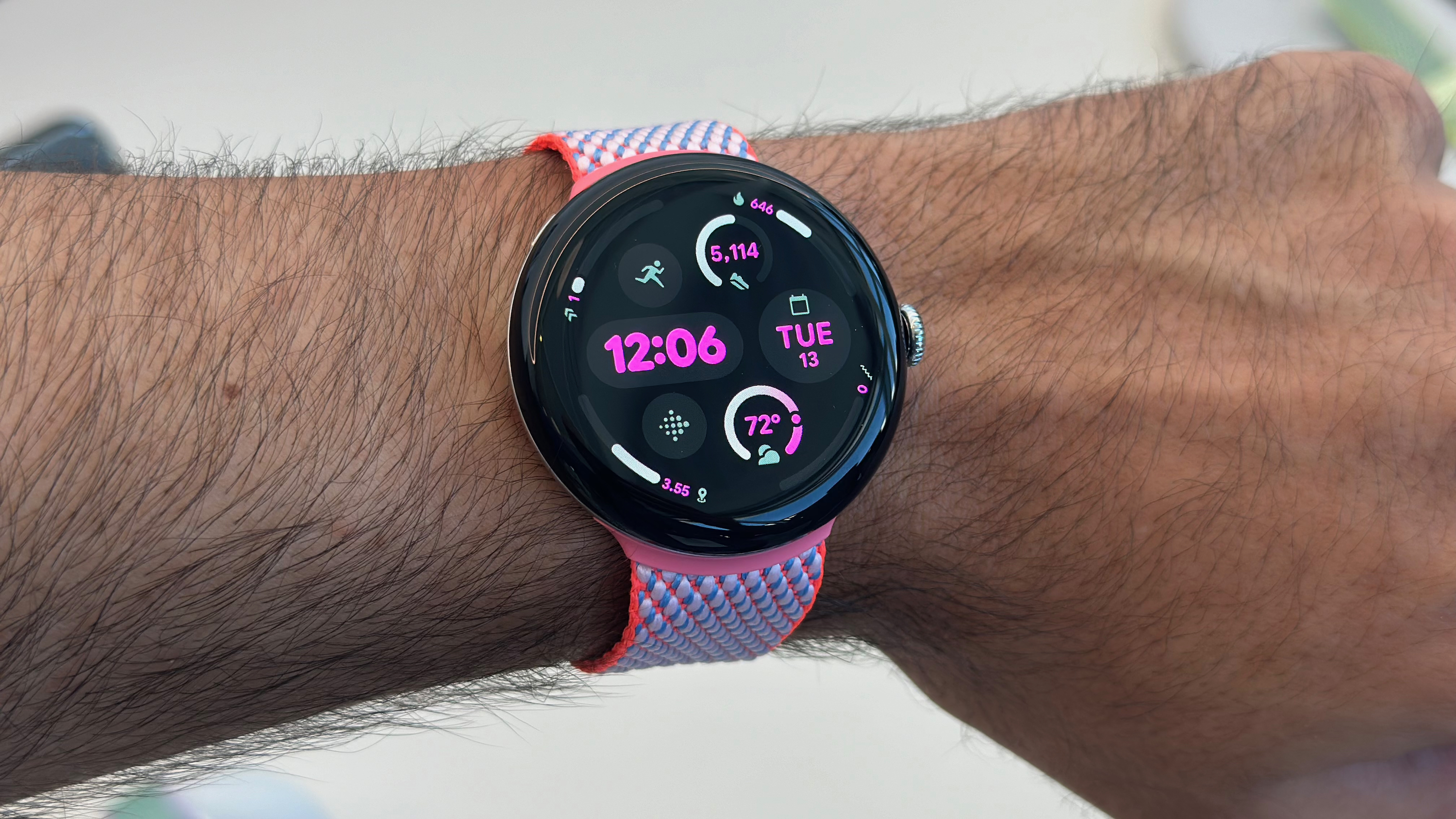 Access to the Google Pixel Watch 3.