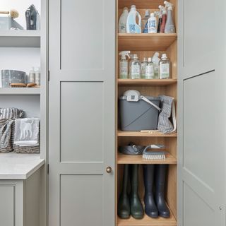 utility room with cupboard