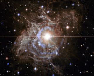 An image of the Cepheid variable star RS Puppis.