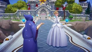 Cinderella in Disney Dreamlight Valley