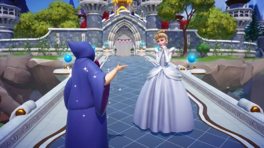 Cinderella in Disney Dreamlight Valley