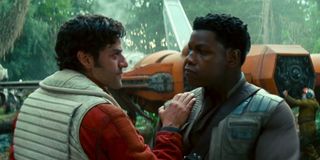 Oscar Isaac and John Boyega in Poe and Finn in Rise of Skywalker