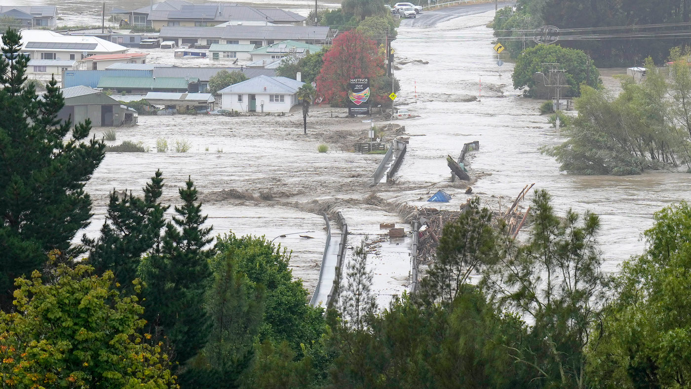 TOPSHOT-NZEALAND-WEATHER
