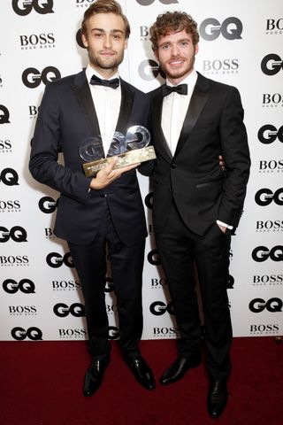 Doulgas Booth & Richard Madden at The GQ Men Of The Year Awards, 2014