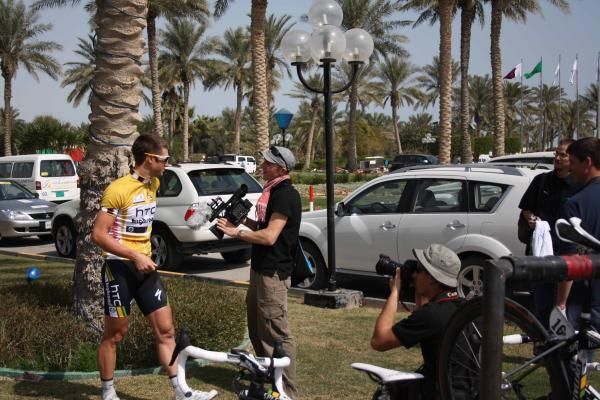 Mark Renshaw (HTC-Highroad) was relaxed ahead of the final stage.