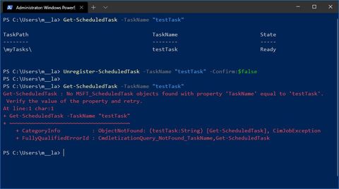 How To Create Scheduled Tasks With PowerShell On Windows 10 | Windows ...