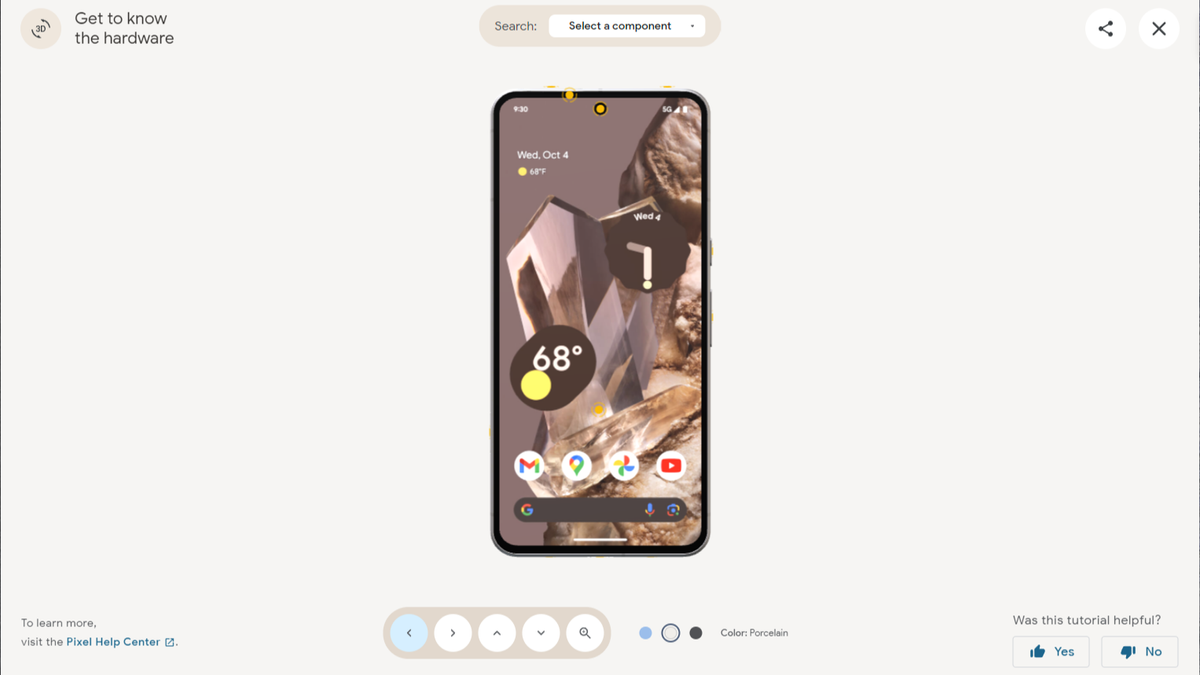 Google Pixel 8 Pro in Pixel Phone Simulator (leak)