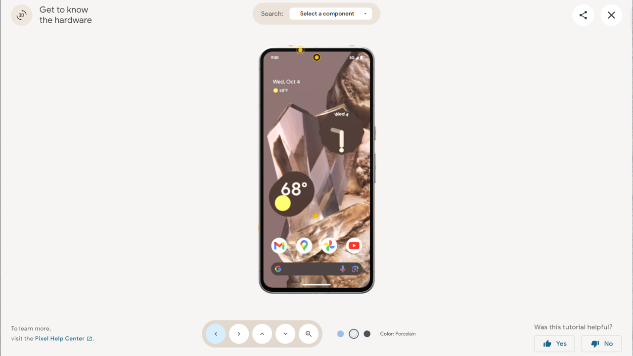 Google Pixel 8 Pro in Pixel Phone Simulator (leak)