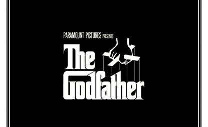 Original poster for the film The Godfather