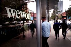 A WeWork building.