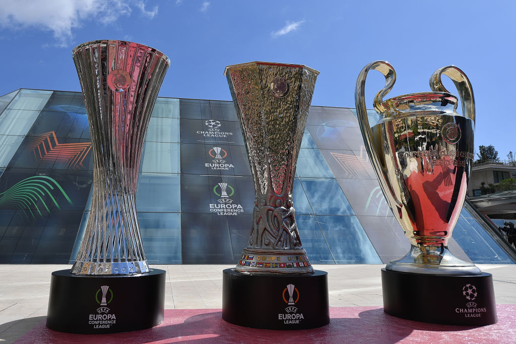 A general view ahead of the UEFA Champions League 2023/24 Group Stage Draw at Grimaldi Forum on August 31, 2023 in Monaco, Monaco.